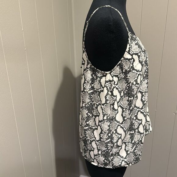 kathleen_barnes The Drop black/white python print cami. New, with tag. Small. - Picture 3 of 5